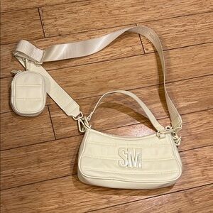 Steve Madden Bzoia Quilted Crossbody Bag in Pear Sorbet